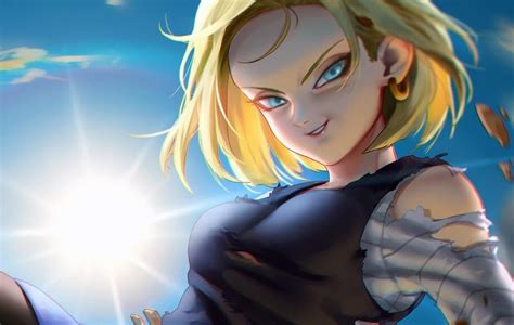 naked android 18|E